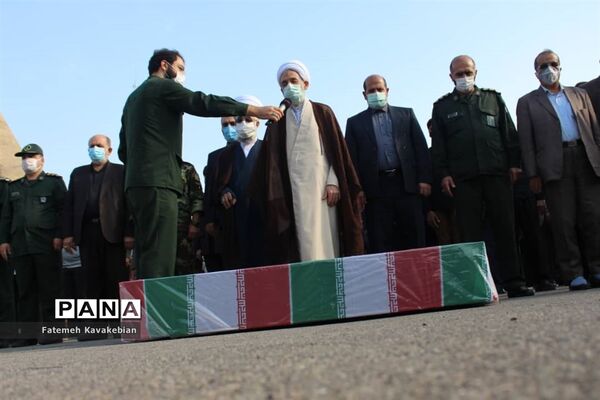 تشییع و خاکسپاری شهید راستگو در ساری
