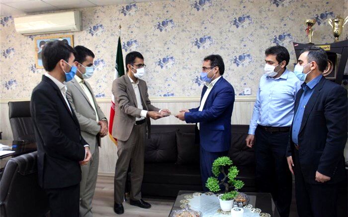 آئین معارفه معاون‌آموزشی اداره آموزش و پرورش چهاردانگه برگزار شد