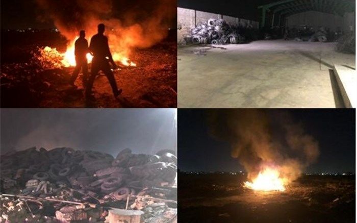 تداوم پسماندسوزی در برخی نقاط اطراف تهران