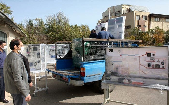 توزیع مرحله دوم تجهیزات کارگاهی هنرستان ها