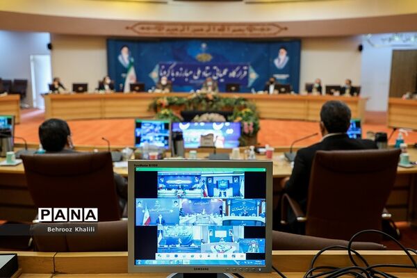 جلسه قرارگاه عملیاتی ستاد ملی مبارزه با کرونا