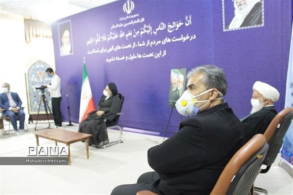 دیدار نمایندگان تشکل های دانش آموزی با نماینده ولی فقیه در استان خراسان جنوبی