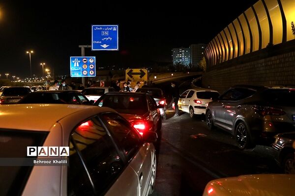 اجرای طرح محدودیت تردد جاده ای در تهران