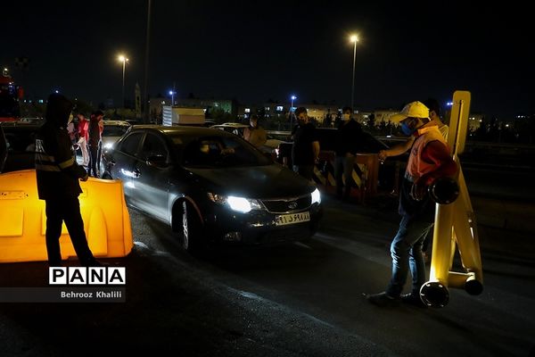اجرای طرح محدودیت تردد جاده ای در تهران