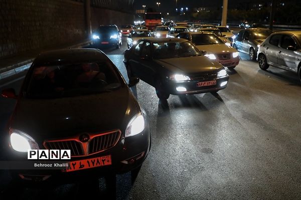 اجرای طرح محدودیت تردد جاده ای در تهران