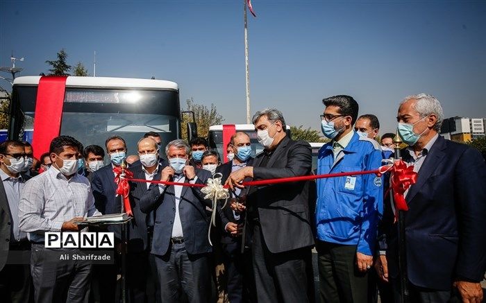 بهره‌برداری از ۱۰۰ دستگاه اتوبوس و مینی بوس جدید