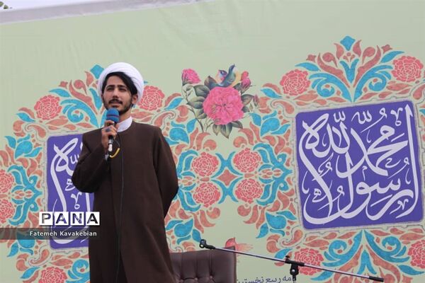 جشن ولادت رسول مهربانی ها در حوزه علمیه حضرت نرجس (س) ساری
