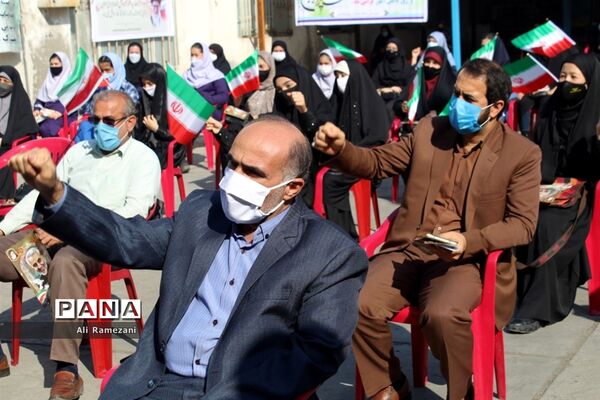 مراسم گرامیداشت ۱۳ آبان در قائم‌شهر