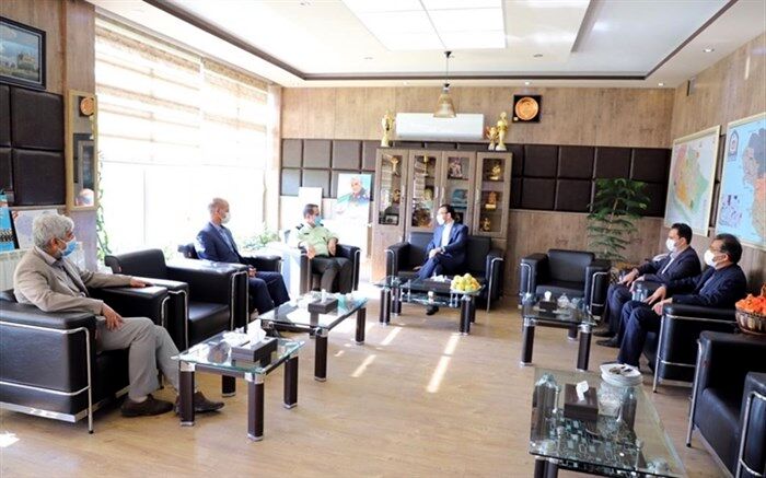 نشست مشترک مدیرکل میراث فرهنگی، گردشگری و صنایع‌دستی استان و فرماندهی ناجا زنجان برگزار شد