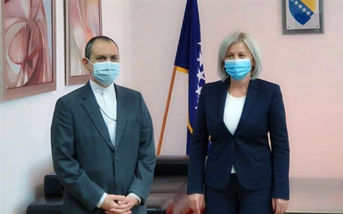 معاون اول مجلس نمایندگان بوسنی بر توسعه روابط پارلمانی با ایران تاکید کرد