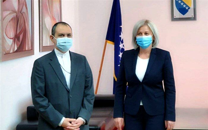 معاون اول مجلس نمایندگان بوسنی بر توسعه روابط پارلمانی با ایران تاکید کرد