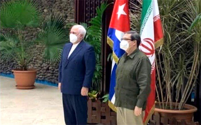 رایزنی ظریف با وزیر امور خارجه کوبا در هاوانا