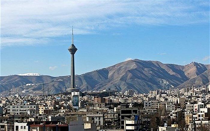 کیفیت هوای تهران در محدوده قابل قبول