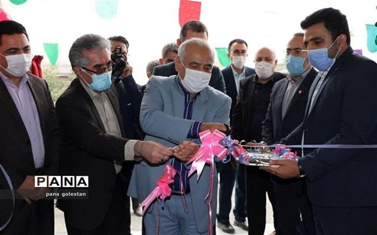 افتتاح دبستان روستای بصیرآباد شهرستان گمیشان بااعتباری بالغ‌ بر10 میلیارد ریال