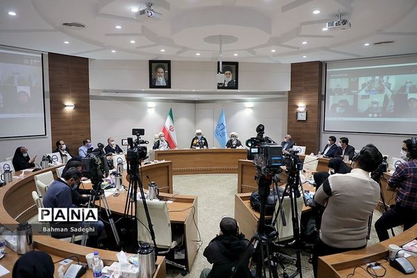 نشست خبری رِئیس مرکز توسعه شوراهای حل اختلاف و معاون قوه قضاییه