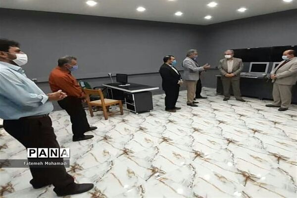 بازدید نماینده مردم محمودآباد در مجلس از هنرستان شهید کلانتری