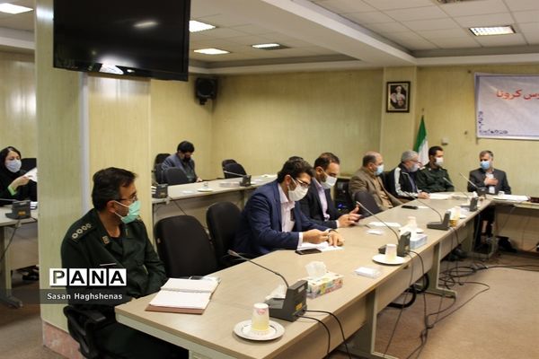 جلسه ستاد مقابله با ویروس کرونا شهرستان اسلامشهر