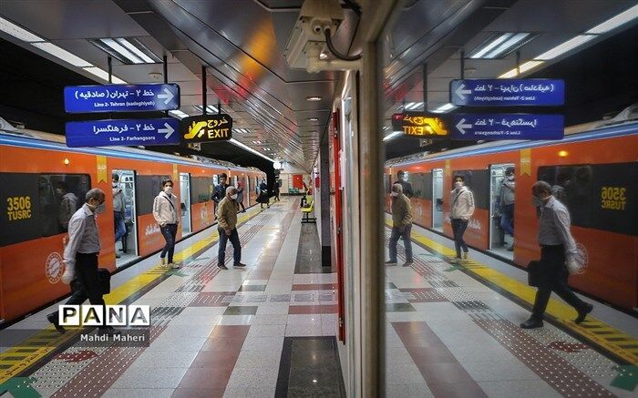 مسافرگیری از ایستگاه متروی بسیج، دوشنبه انجام نمی‌شود