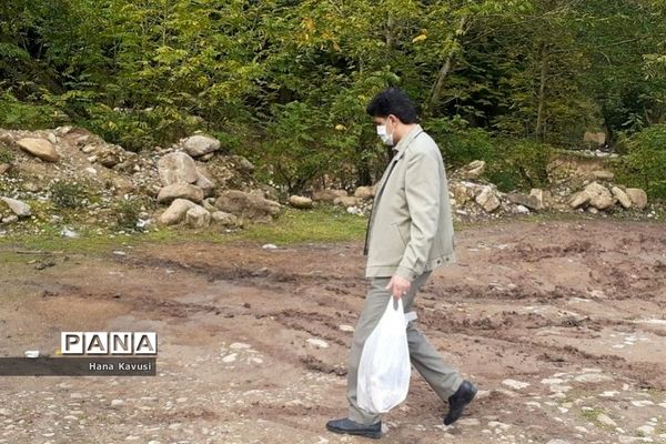 پاک سازی پارک جنگلی اوسا در میاندورود