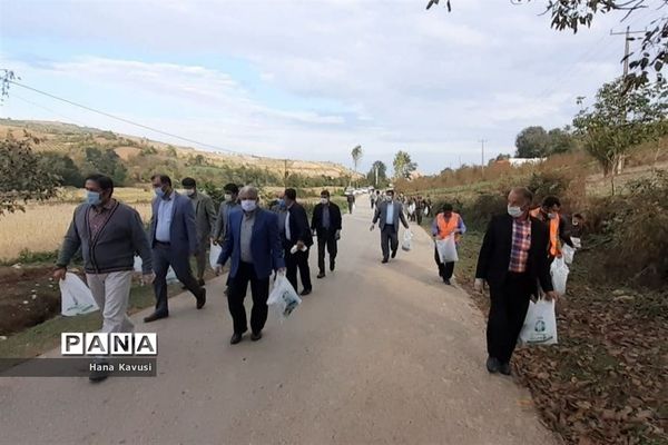 پاک سازی پارک جنگلی اوسا در میاندورود