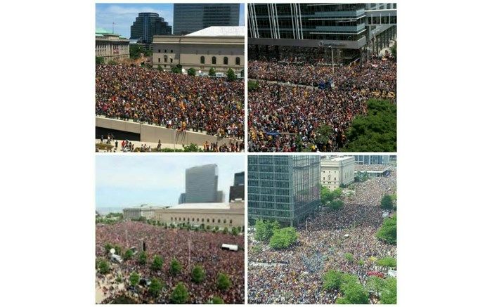 تجمعات حامیان ترامپ در واشنگتن