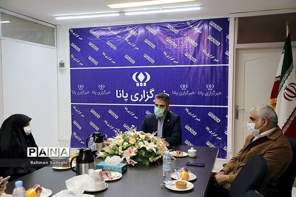 بازدید دبیرکل اتحادیه انجمن اسلامی دانش‌‌آموزان  از خبرگزاری پانا