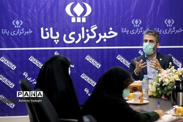 بازدید دبیرکل اتحادیه انجمن اسلامی دانش‌‌آموزان  از خبرگزاری پانا