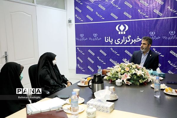 بازدید دبیرکل اتحادیه انجمن اسلامی دانش‌‌آموزان  از خبرگزاری پانا