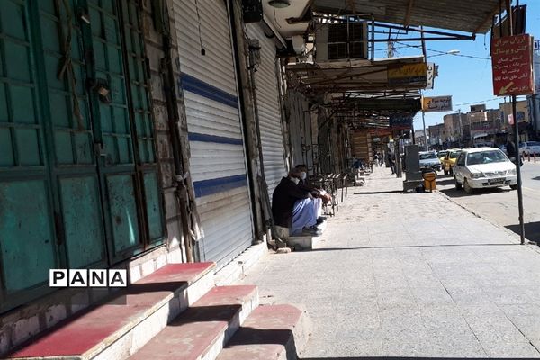 اجرای طرح مقابله با کرونا و تعطیلی بازار زاهدان