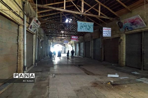 تعطیلی اصناف و بازار زنجان