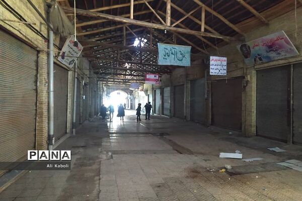 تعطیلی اصناف و بازار زنجان