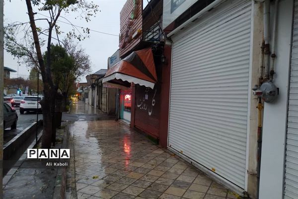 تعطیلی اصناف و بازار زنجان