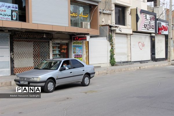 اولین روز محدودیت های شدید کرونایی در بوشهر