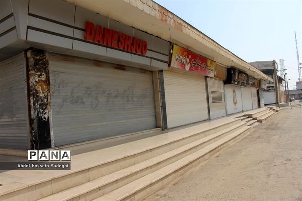 اولین روز محدودیت های شدید کرونایی در بوشهر