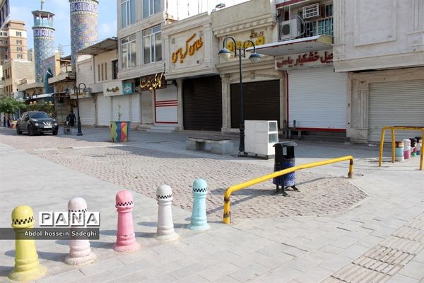 اولین روز محدودیت های شدید کرونایی در بوشهر