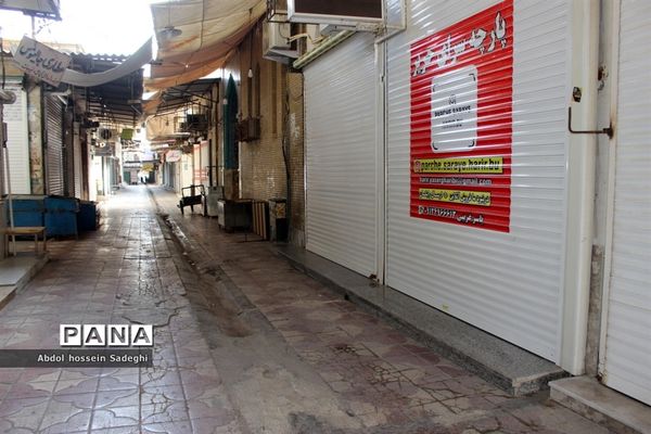 اولین روز محدودیت های شدید کرونایی در بوشهر