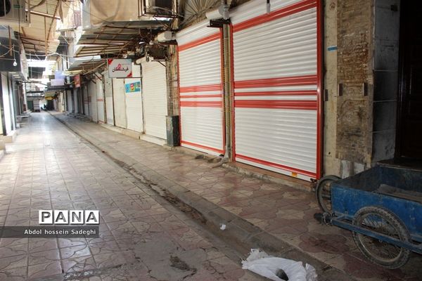 اولین روز محدودیت های شدید کرونایی در بوشهر