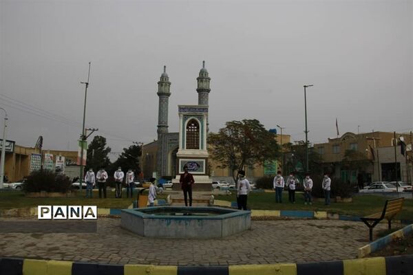 تقدیر از مدافعان سلامت در بیمارستان سیدالشهدا و میادین شهرستان آران وبیدگل