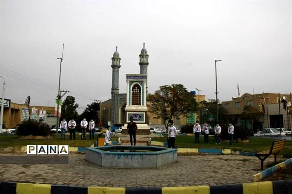 تقدیر از مدافعان سلامت در بیمارستان سیدالشهدا و میادین شهرستان آران وبیدگل