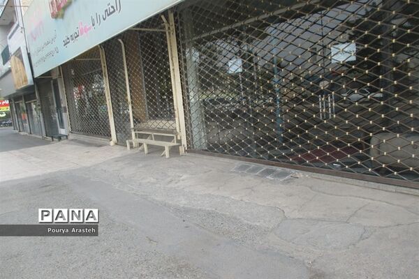 دومین روز از طرح اجرای محدودیت های کرونایی دربیرجند