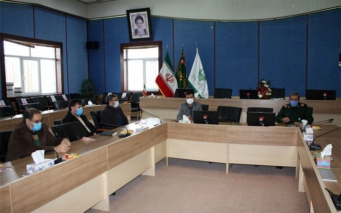 دیدار مدیر کل آموزش و پرورش زنجان با فرماندهان سپاه استان