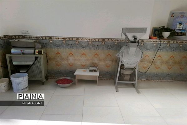 افتتاح کارگاه اقتصاد مقاومتی در روستای تقاب  شهرستان خوسف