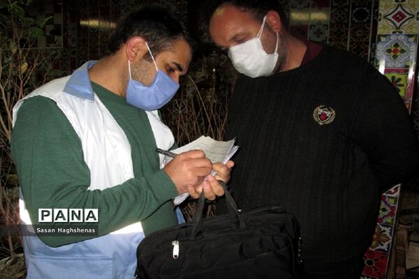 گشت شبانه تیم بازرسی ستاد کرونا شهرستان اسلامشهر از مراکز گروه چهارم شغلی