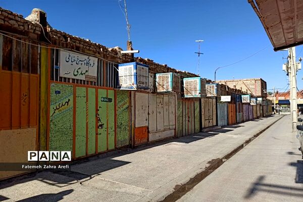 ششمین روز از محدودیت‌های کرونایی در بازار مرکزی زابل