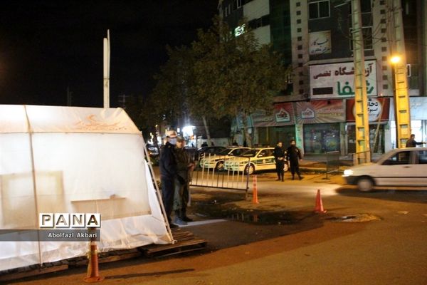 کنترل ورود خودروهای غیربومی در ورودی‌های شهر ساری