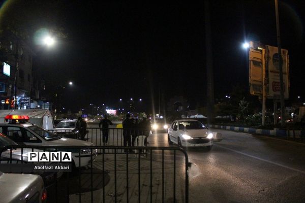 کنترل ورود خودروهای غیربومی در ورودی‌های شهر ساری