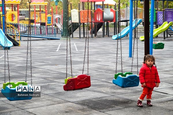 ورزش در پارک زیر سایه کرونا