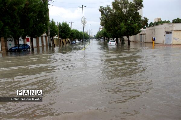 بارش شدید باران در بوشهر