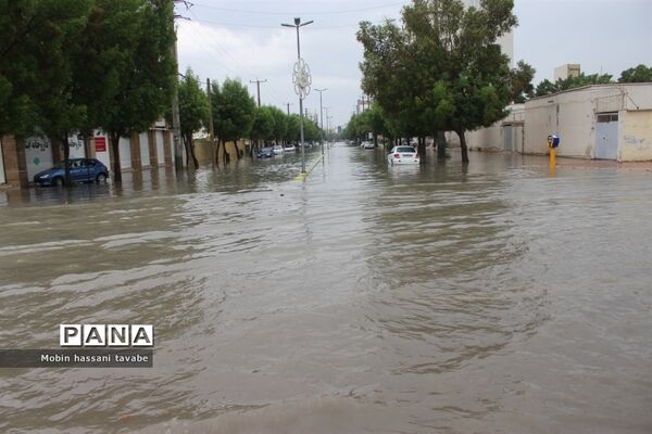 بارش شدید باران در بوشهر
