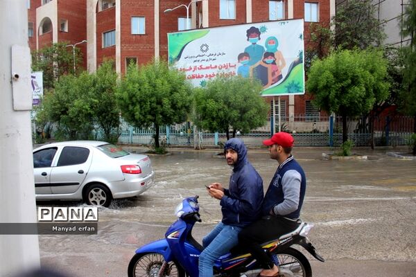 بارش شدید باران در بوشهر
